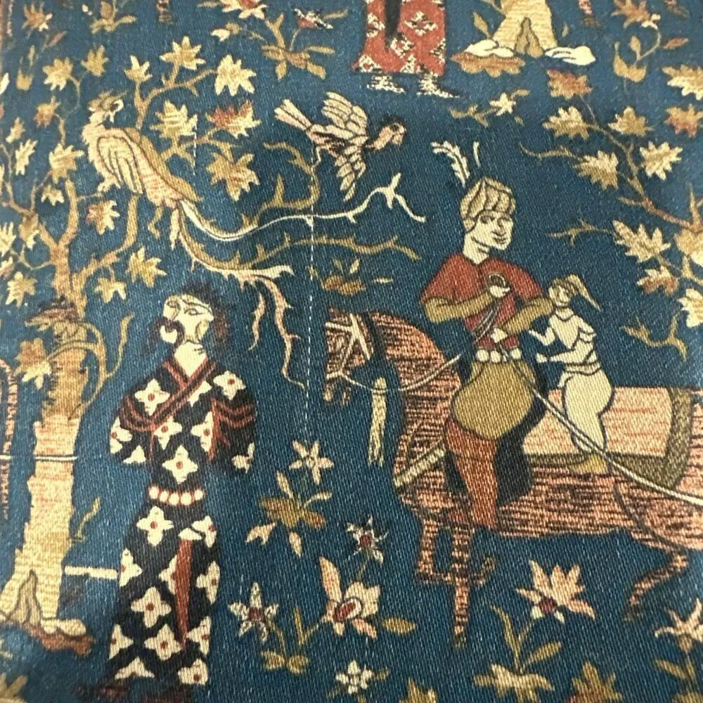 Waverly The Luxury Collection Pillow Asian Country Men Forest Decorative Vintage